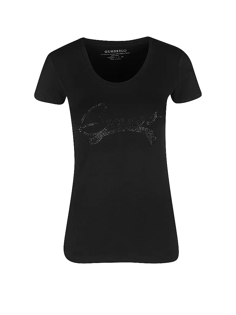 GUESS T Shirt ADELINA schwarz